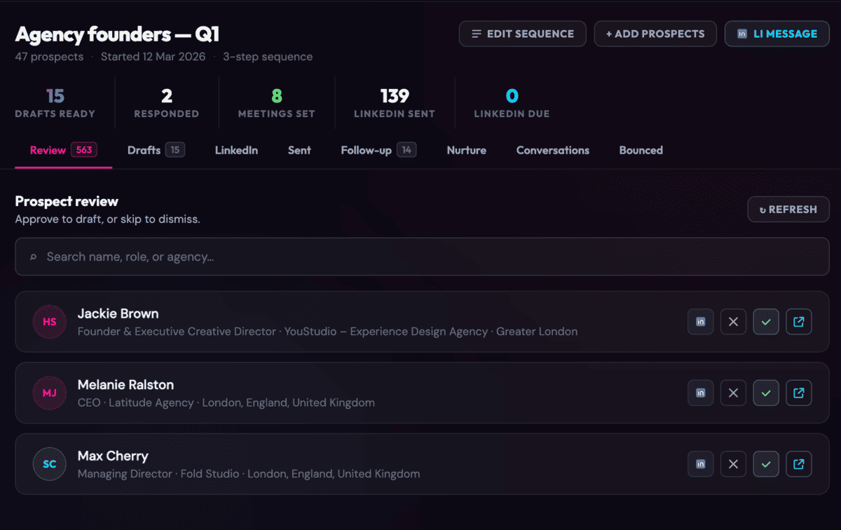 Import screen 3